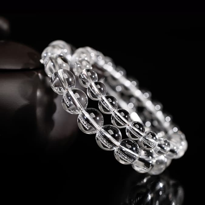 心が浄化される針水晶ブレスレットで邪気を払う！毎日を守る透明な輝き