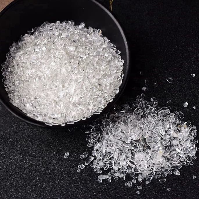 水晶のさざれ石500g 天然石ブレスレット浄化