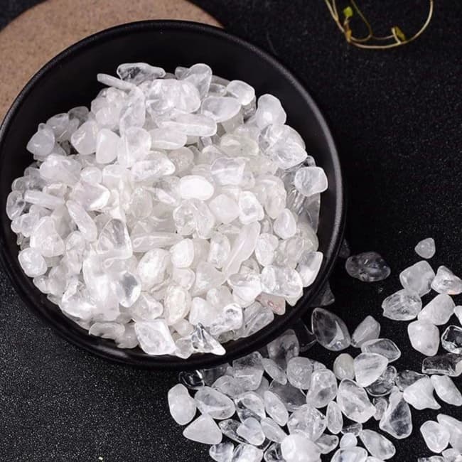 水晶のさざれ石500g 天然石ブレスレット浄化
