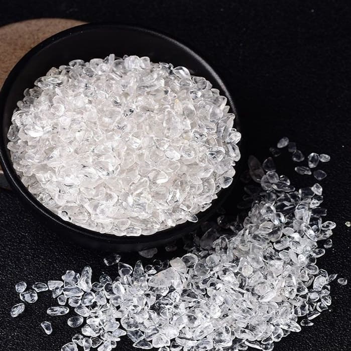 水晶のさざれ石500g 天然石ブレスレット浄化