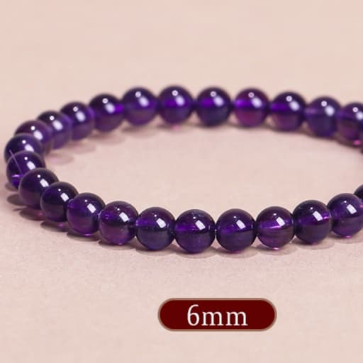 天然石ブレスレット アメジスト 帝王紫水晶