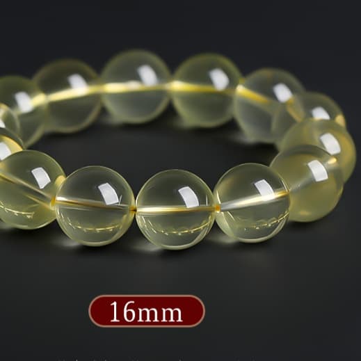 天然石ブレスレット レモンクォーツ 檸檬水晶