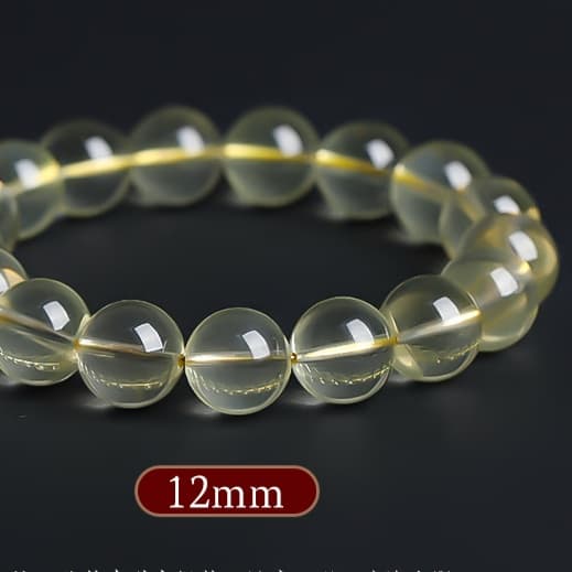 天然石ブレスレット レモンクォーツ 檸檬水晶