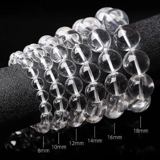 天然石ブレスレット クリスタル 透明水晶