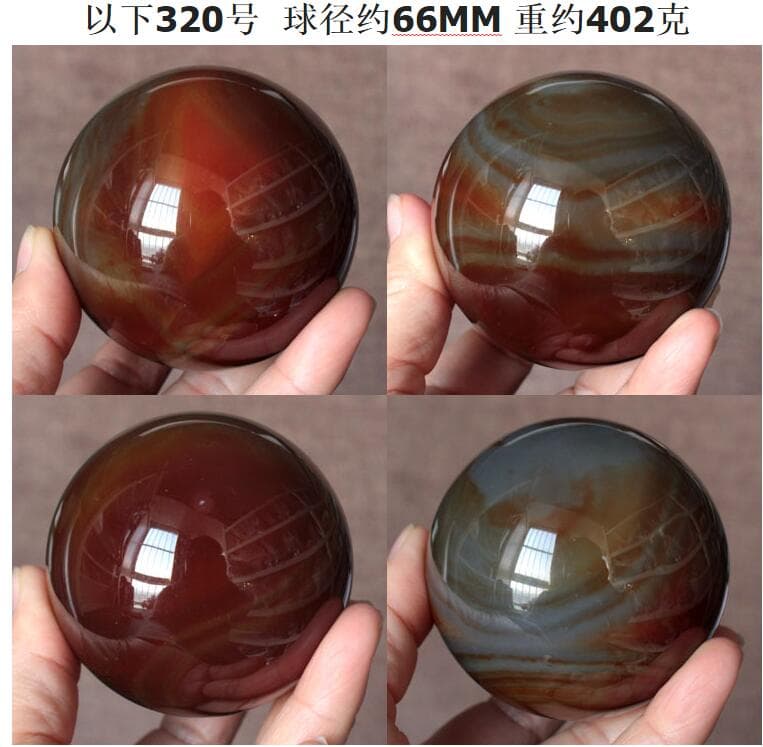 天然石ブレスレット アゲートスフィア 天然石瑪瑙丸玉
